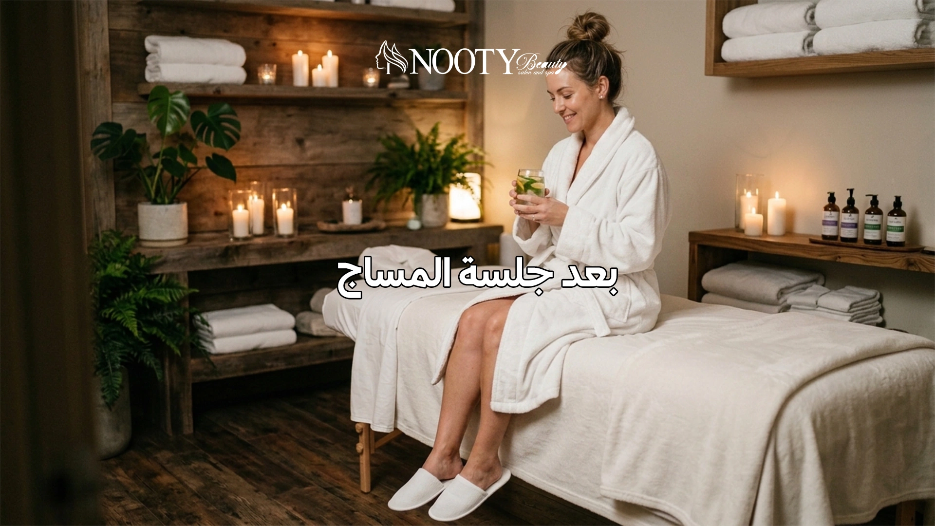 بعد جلسة المساج