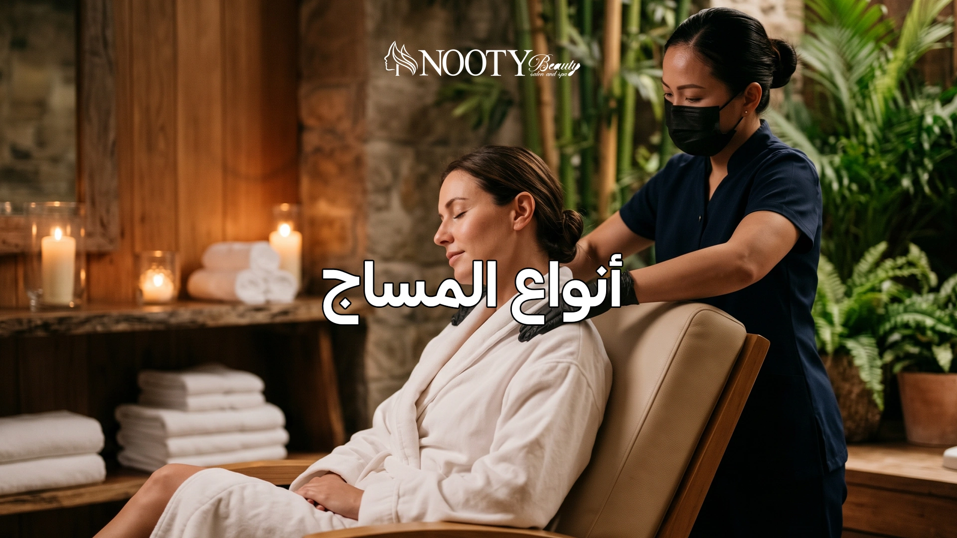 أنواع المساج