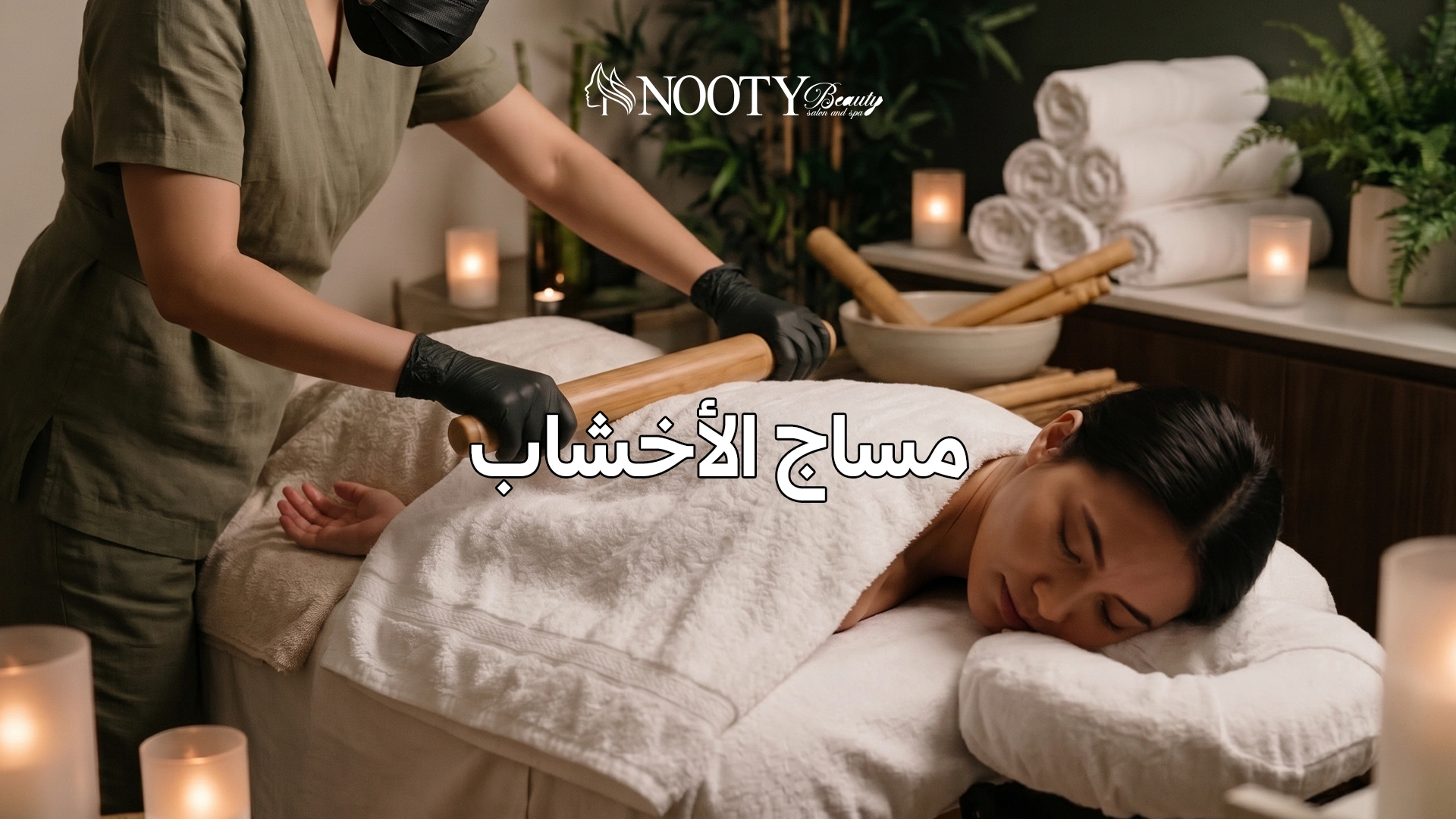 مساج الأخشاب