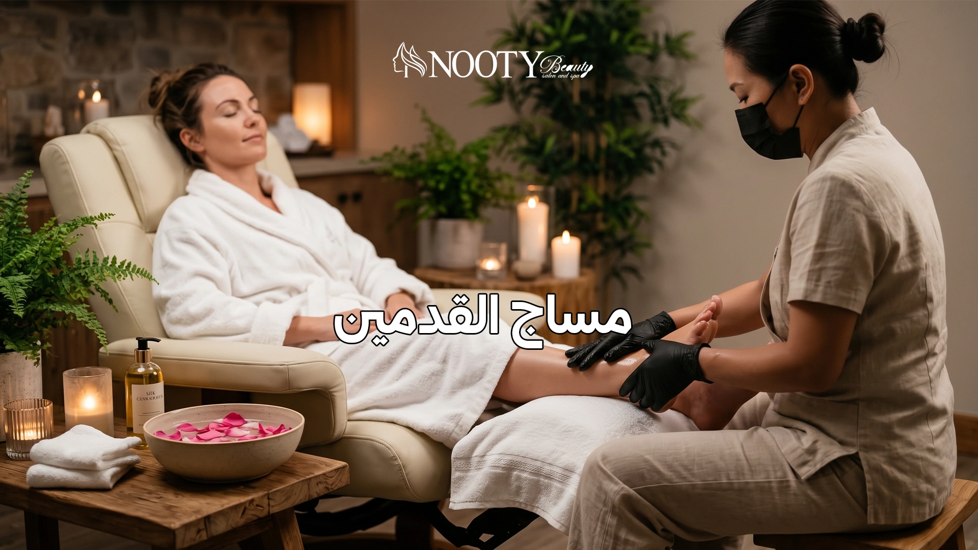 مساج القدمين