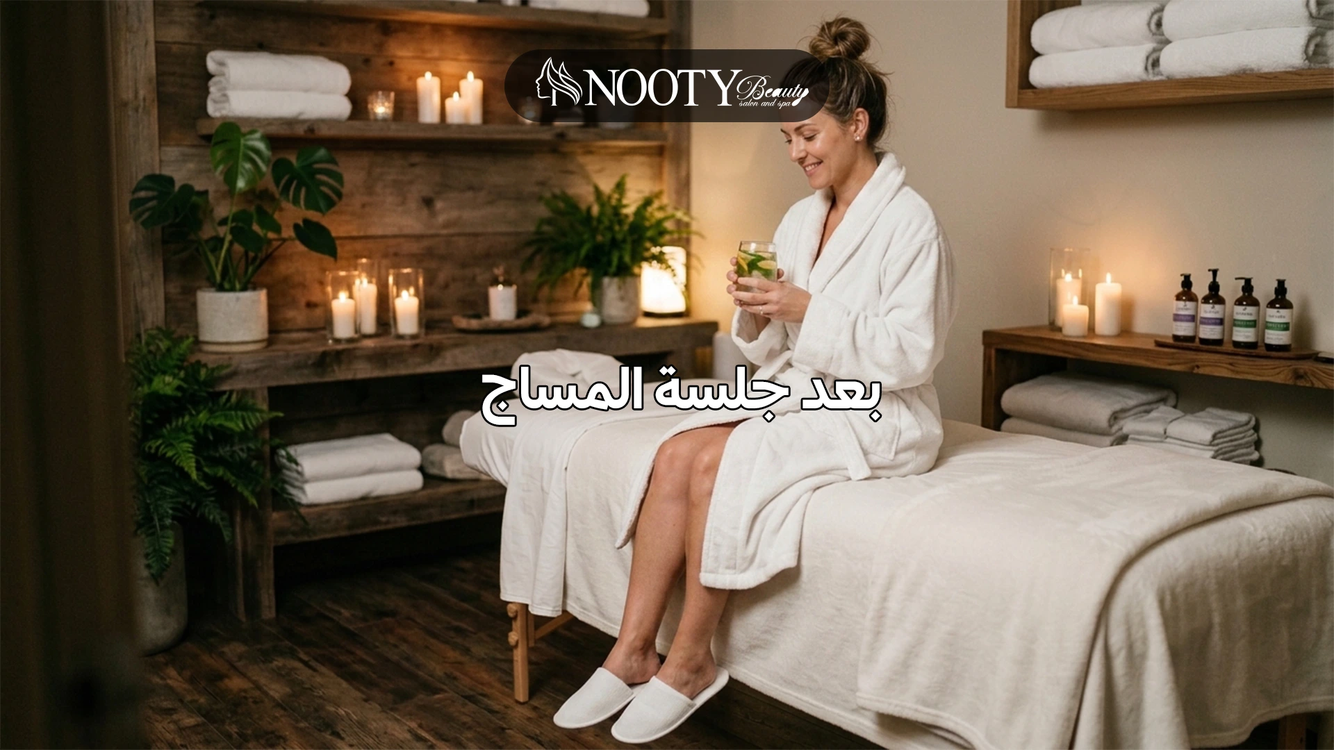 بعد جلسة المساج