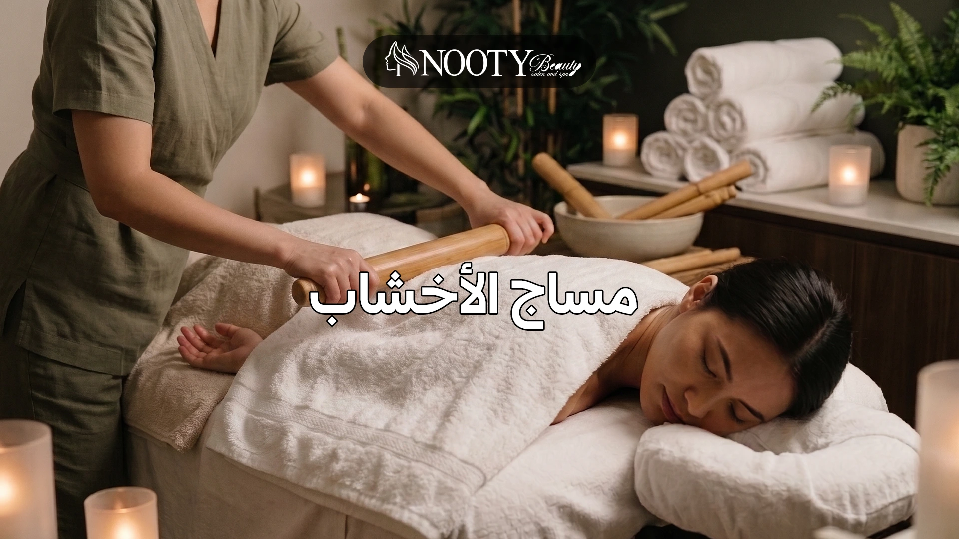 مساج الأخشاب
